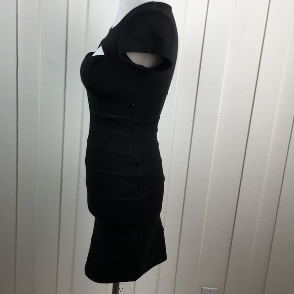 Tally Weijl Bodycon Dress XS Black Cut Out - Picture 3 of 8